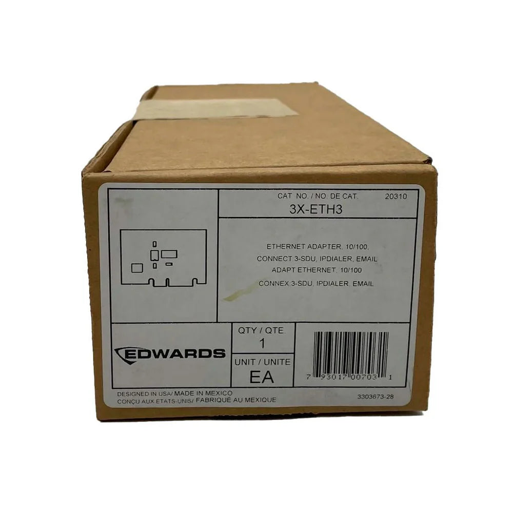 Edwards 3X-ETH3 Ethernet Adapter Card