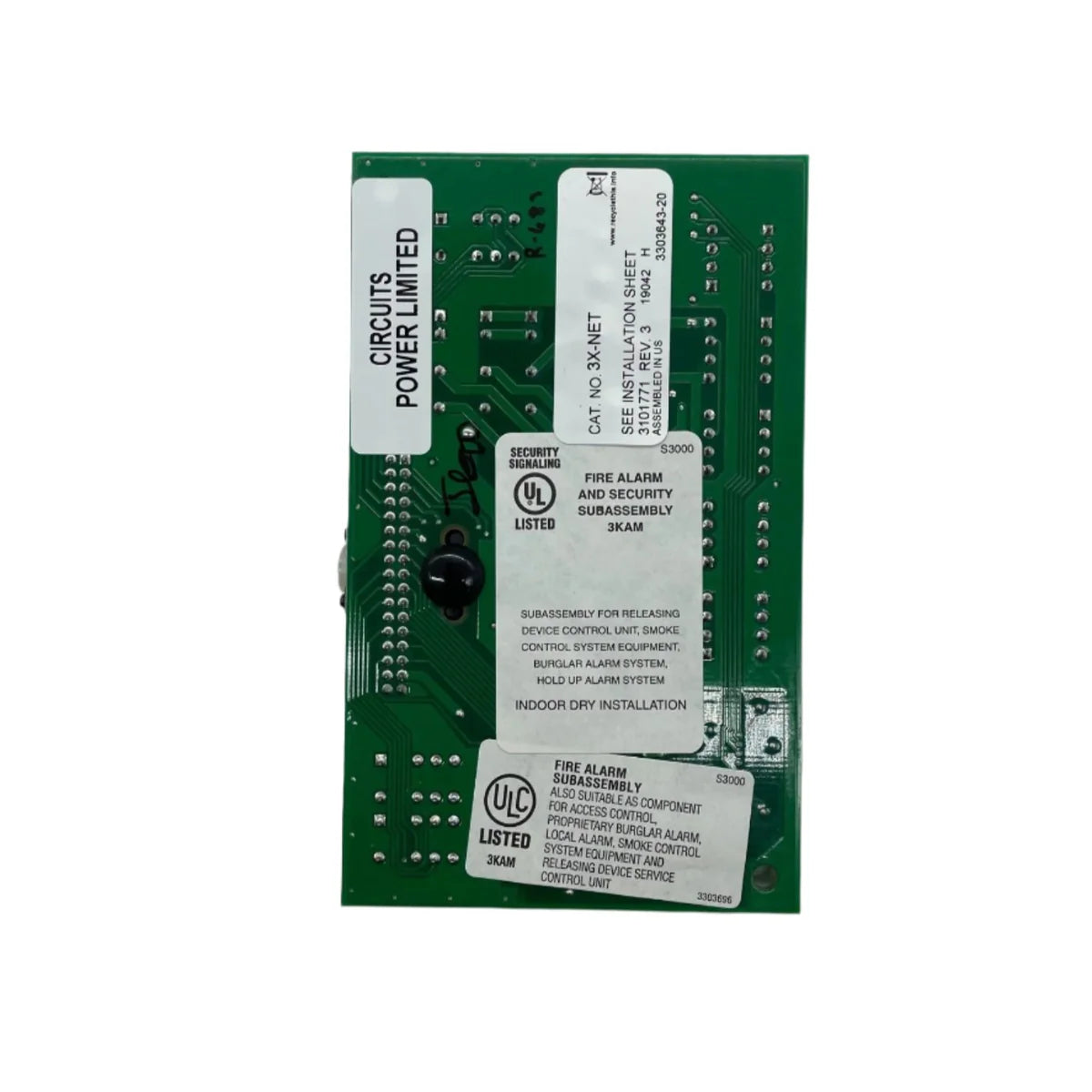 Edwards 3X-NET Network Option Card