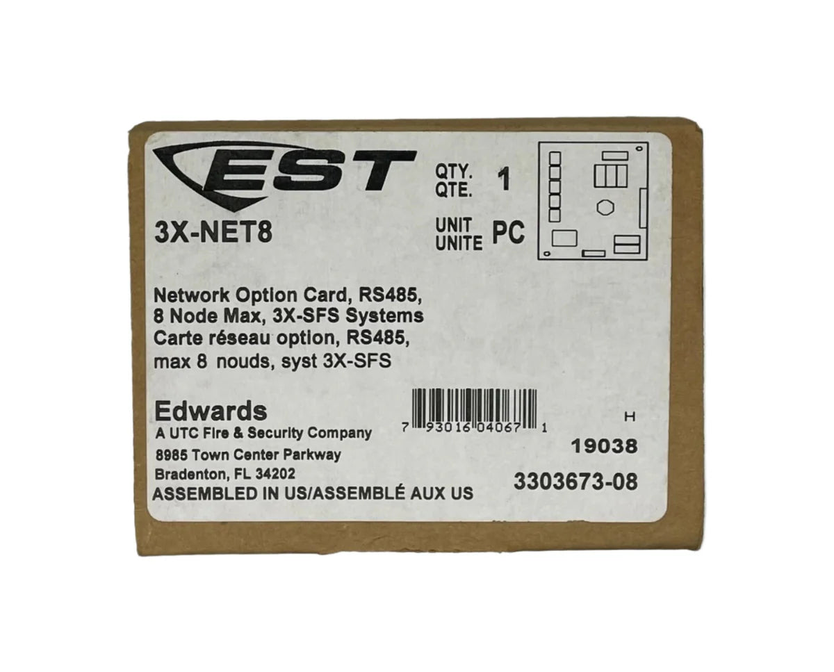 Edwards 3X-NET8 Network Option Card