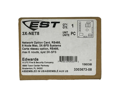 Edwards 3X-NET8 Network Option Card