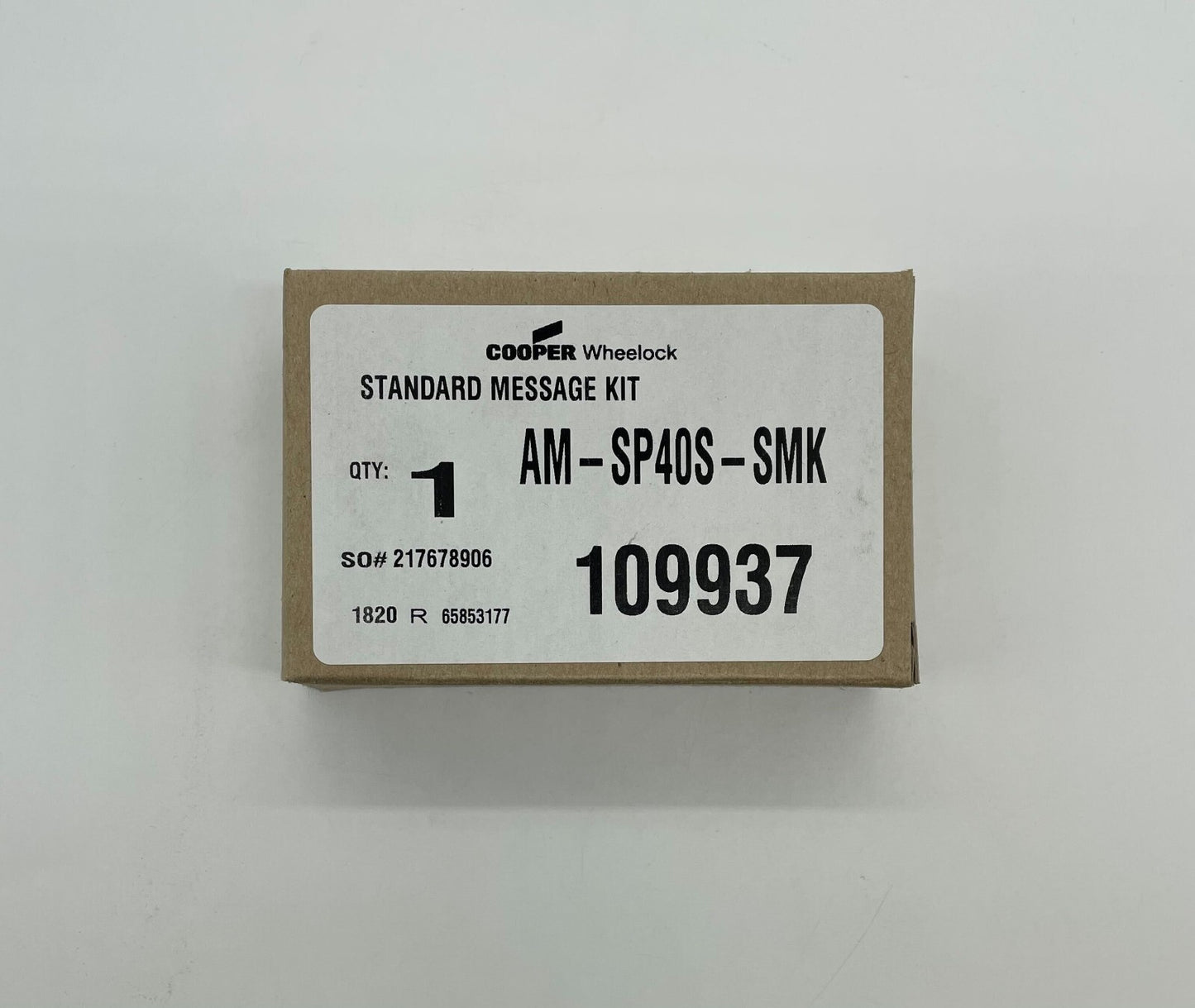 Wheelock AM-SP40S-SMK - Same Day Shipping (SEALED)