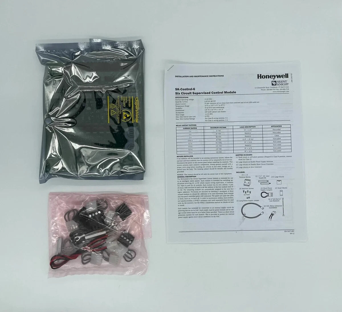 Silent Knight SK-CONTROL-6 - Same Day Shipping (SEALED)