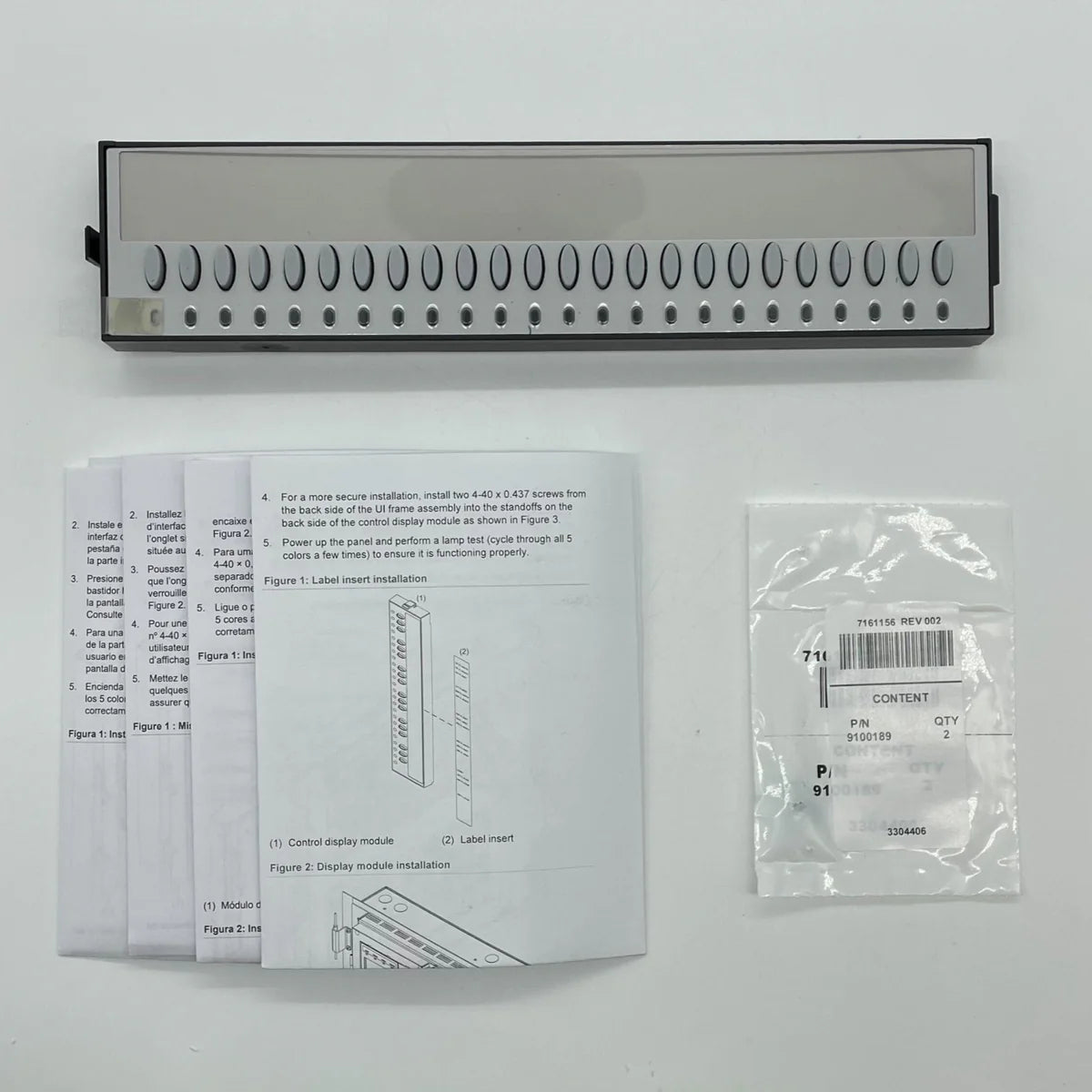Edwards 4-24L24S Control Display Module