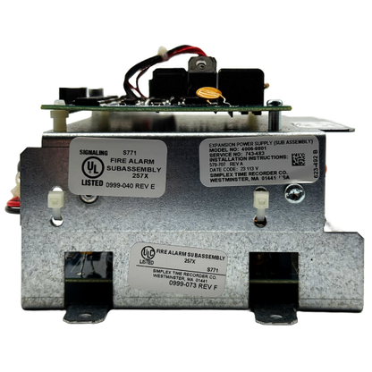 Simplex 4006-9801 Expansion Power Supply