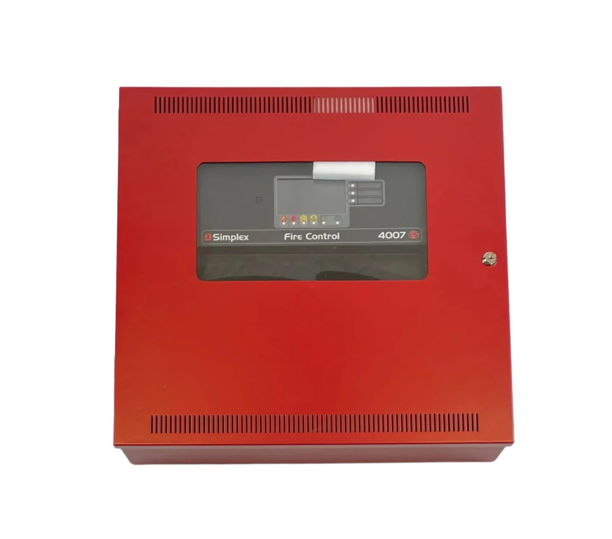 Simplex 4007-9201 4007ES Fire Alarm Control Panel (Intelligent FACP) Red
