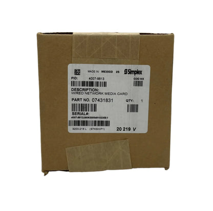 Simplex 4007-9813 Wired Media Card