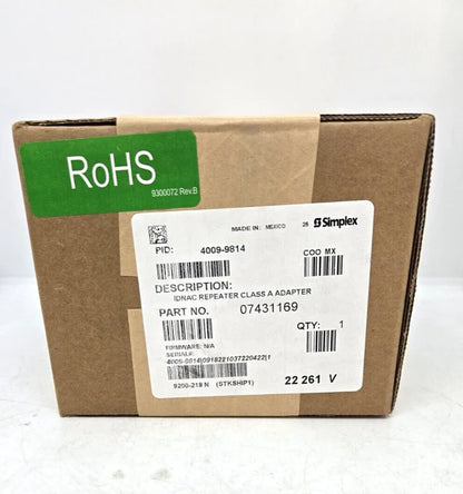 Simplex 4009-9814 Class A Adapter Module