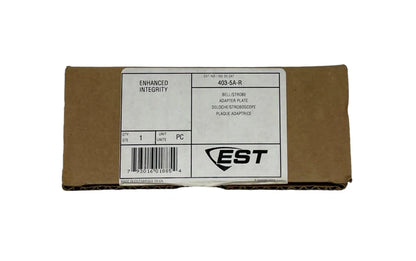 Edwards EST 403-5A-R Bell-Strobe Plate
