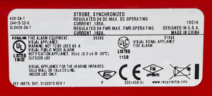 Edwards 405-3A-T 30 Cd Synchronized Strobe