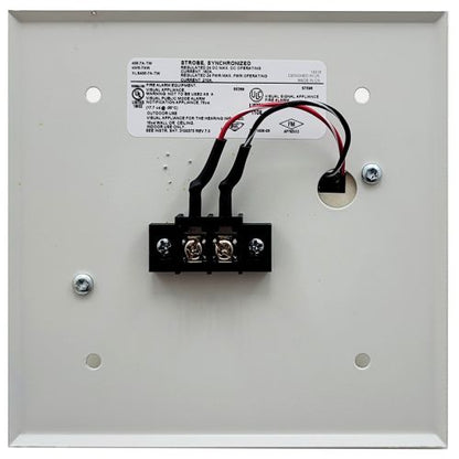 Edwards EST 405-7A-TW Weatherproof Strobe (White)