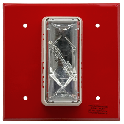 Edwards EST 405-8A-T Weatherproof Strobe (Red)
