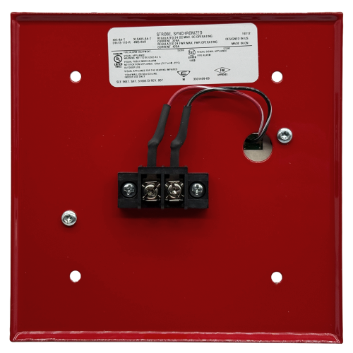 Edwards EST 405-8A-T Weatherproof Strobe (Red)