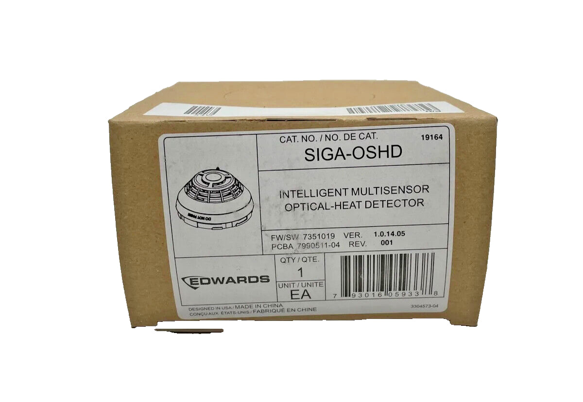Edwards SIGA-OSHD - Same Day Shipping (SEALED)