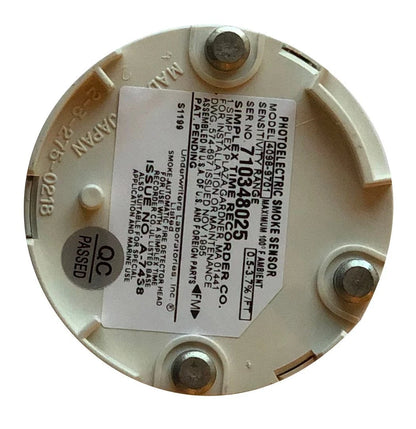 Simplex 4098-9701 TrueAlarm Smoke Detector Addressable Head