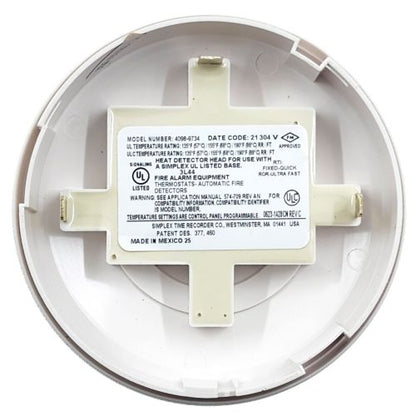 Simplex 4098-9734 TrueAlarm Hi-Temperature Heat Sensor