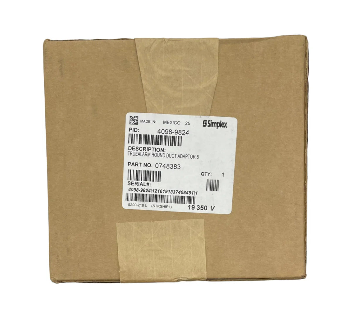 Simplex 4098-9824 Truealarm Round Duct Adaptor