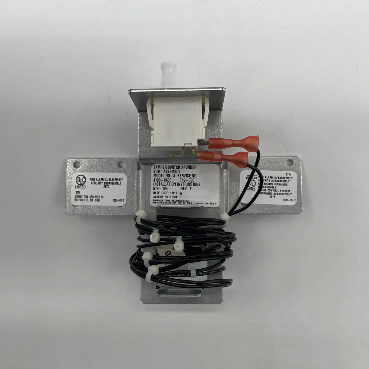 Simplex 4100-0633 Transponder Tamper Switch