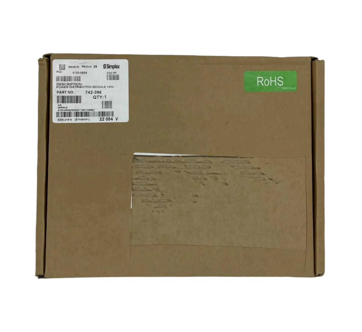 Simplex 4100-0634 Power Distribution Module