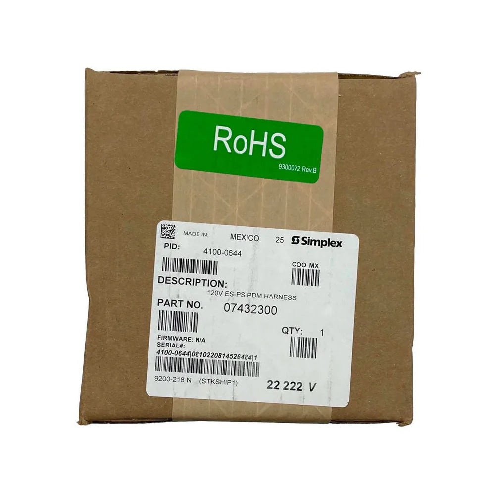 Simplex 4100-0644 120V ES-PS PDM Harness