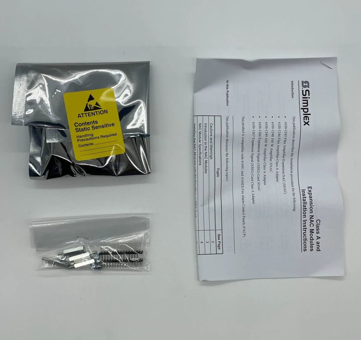 Simplex 4100-1266 Expansion NAC Card