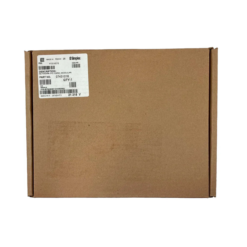 Simplex 4100-6078 Network IFC Card