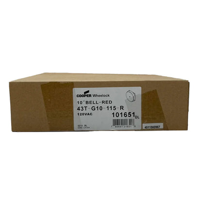 Wheelock 43T-G10-115-R Ac Vib Bell Indoor/Outdoor