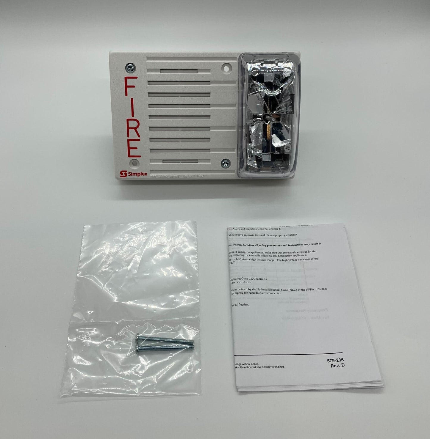 Simplex 4903-9193 | Wall Strobe White | Same Day Shipping (SEALED)