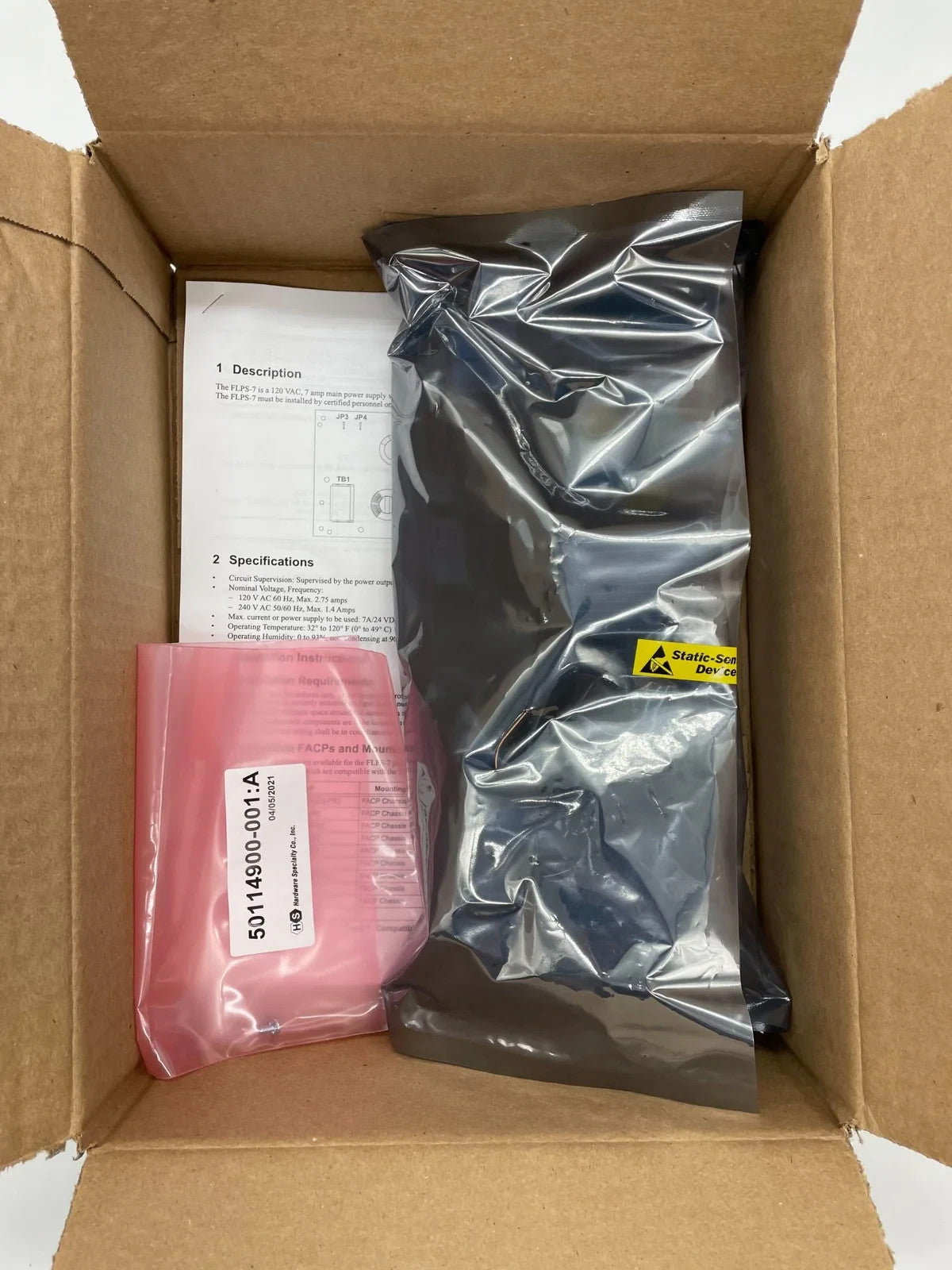 Gamewell-Fci FLPS-7-RB Replacement Board - Same Day Shipping (SEALED)