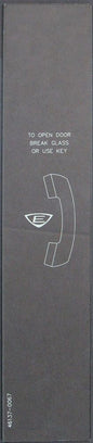 Edwards PP46137-0067 Replacement Break Glass - Same Day Shipping (SEALED)