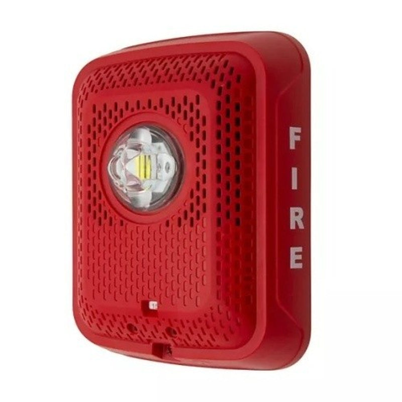 System Sensor SPSRLED L-Series Indoor Speaker Wall-Mounted LED Strobe, "FIRE"