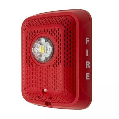 System Sensor SPSRLED L-Series Indoor Speaker Wall-Mounted LED Strobe, "FIRE"