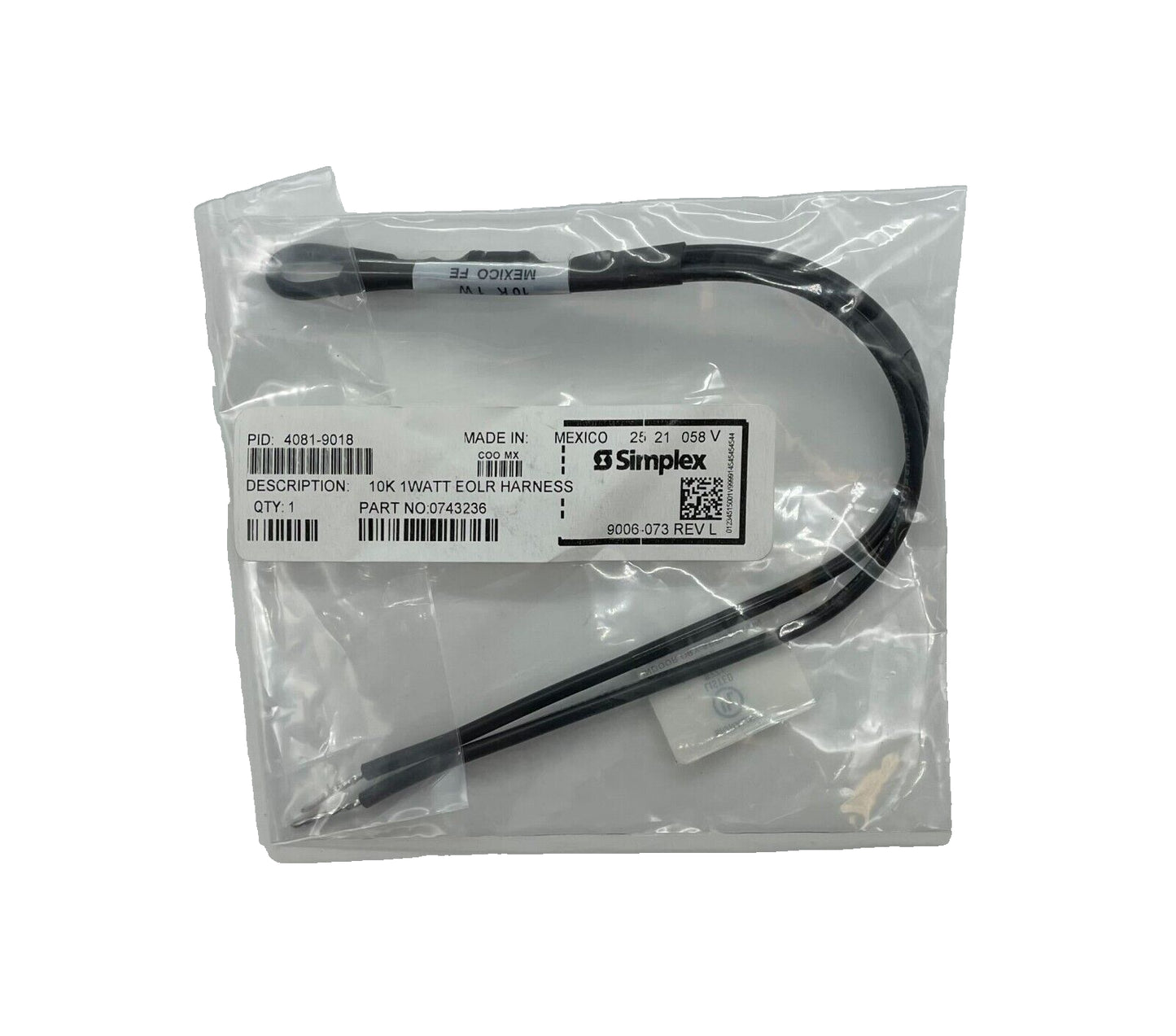 Simplex 4081-9018 - Same Day Shipping (SEALED)