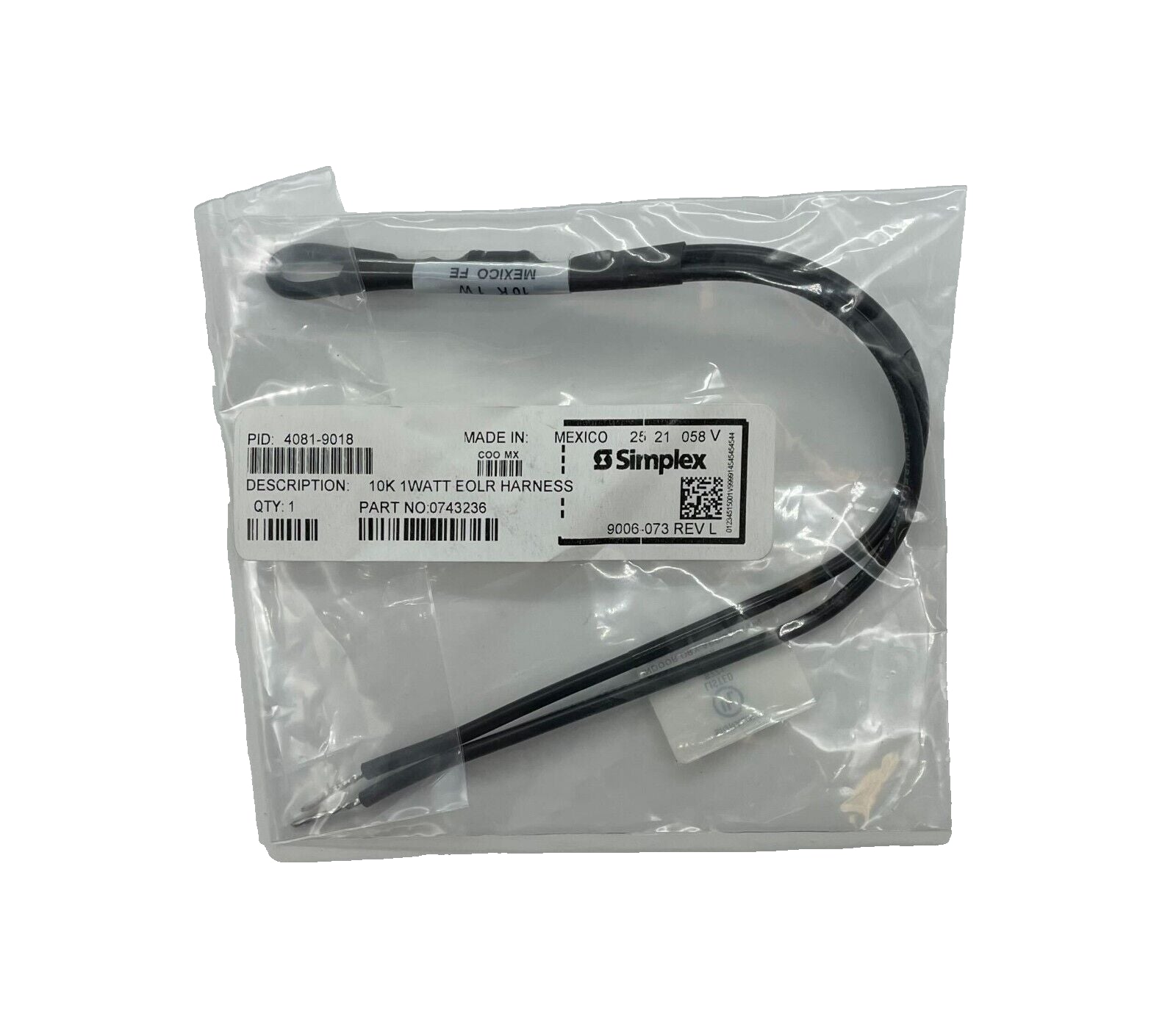 Simplex 4081-9018 - Same Day Shipping (SEALED)