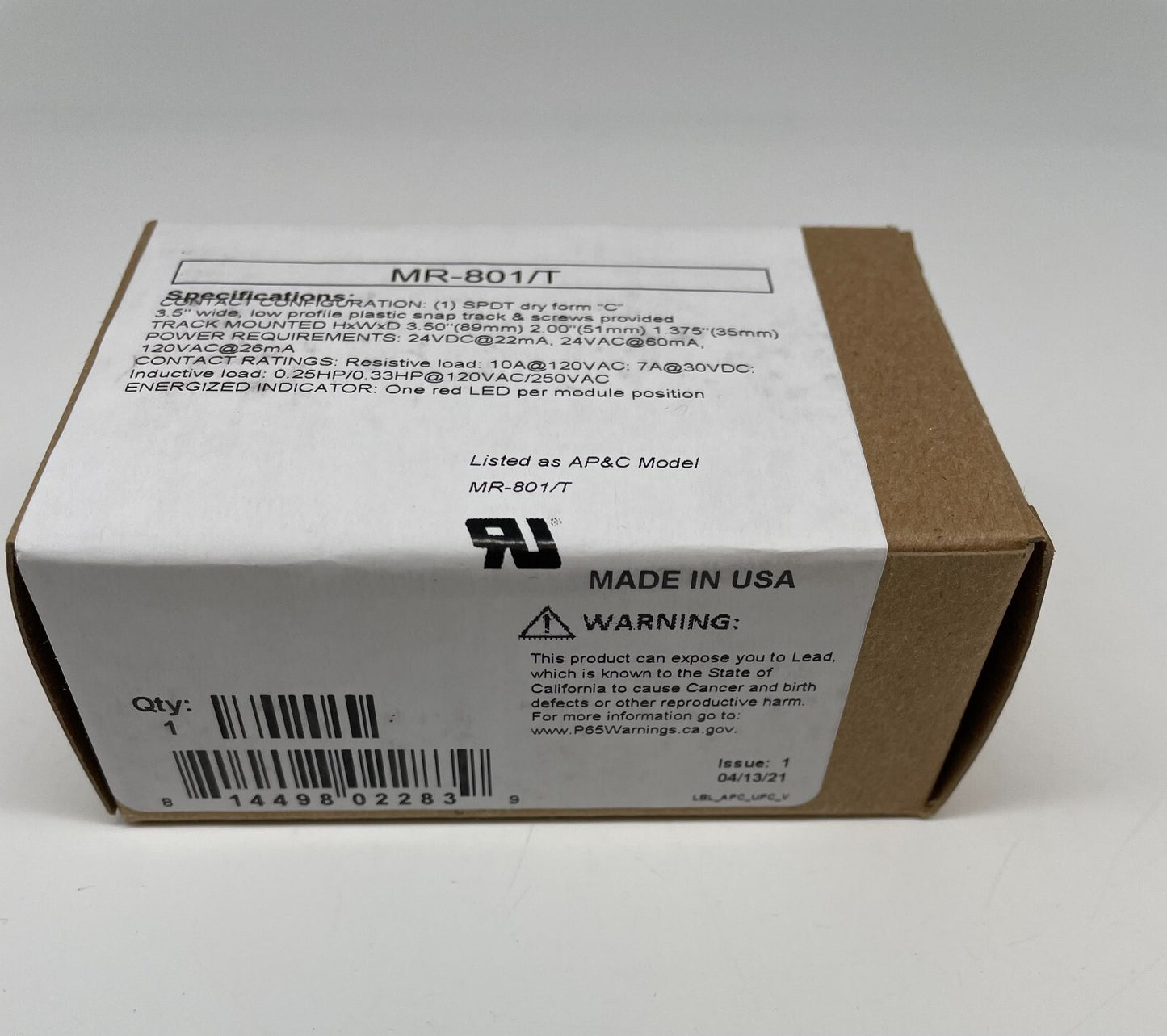 Potter MR-801/T - Same Day Shipping (SEALED)