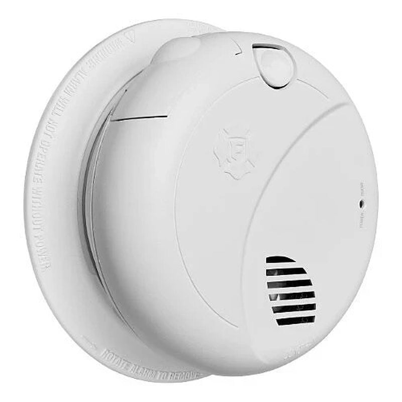 BRK SM100V-AC Interconnect Hardwire Smoke Alarm with Battery Backup (1046721)