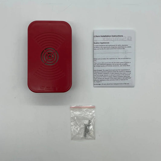 Simplex 4901-9858 Horn Mini Red