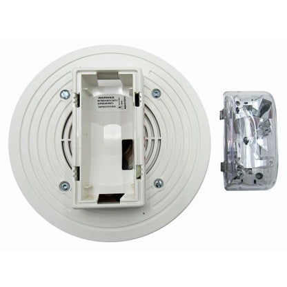 Simplex 4903-9198 Ceiling Mount Speaker Strobe (White)