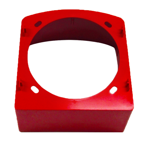 Simplex 4905-9941 Red Surface Mount Adapter Skirt