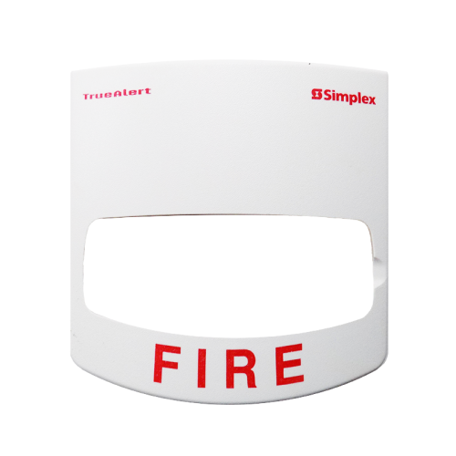 Simplex 4905-9993 White Cover for V/O Strobe