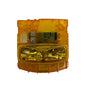 Simplex 4906-9107 Amber Lens Wall Mount Strobe (white)