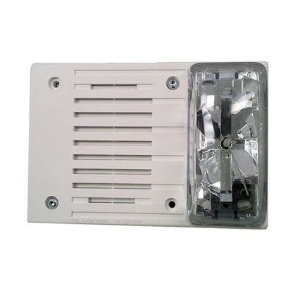 Simplex 4906-9130 Ceiling Mount Multi-Candela Horn Strobe (White)