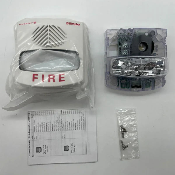 Simplex 49AV-WWFO-BA TrueAlert ES Addressable Horn Strobe