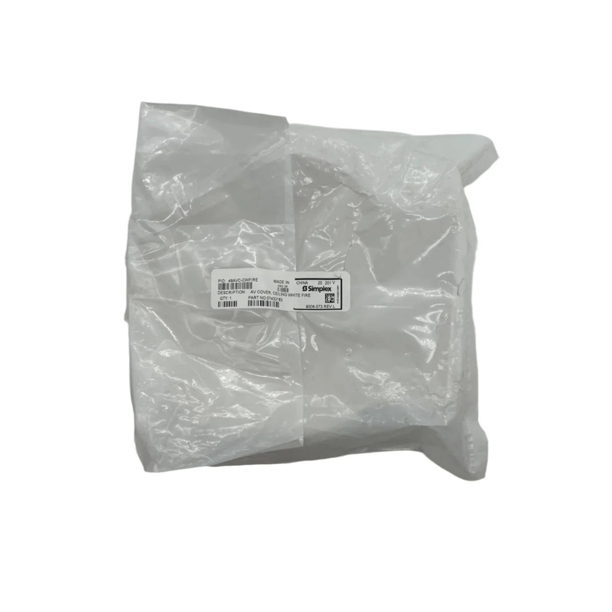 Simplex 49AVC-CWFIRE AV Cover