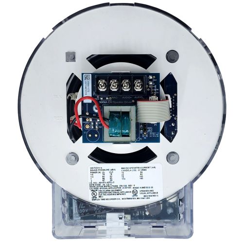 Simplex 49HFV-APPLC TrueAlert Ceiling Mount Addressable Speaker Strobe