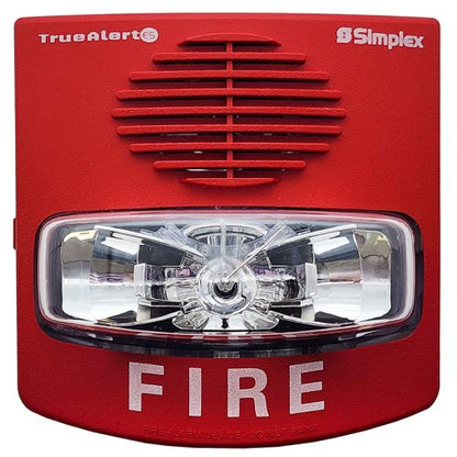 Simplex 49MTV-WRF TrueAlert ES Wall Mount Multi-Tone Addressable Horn Strobe