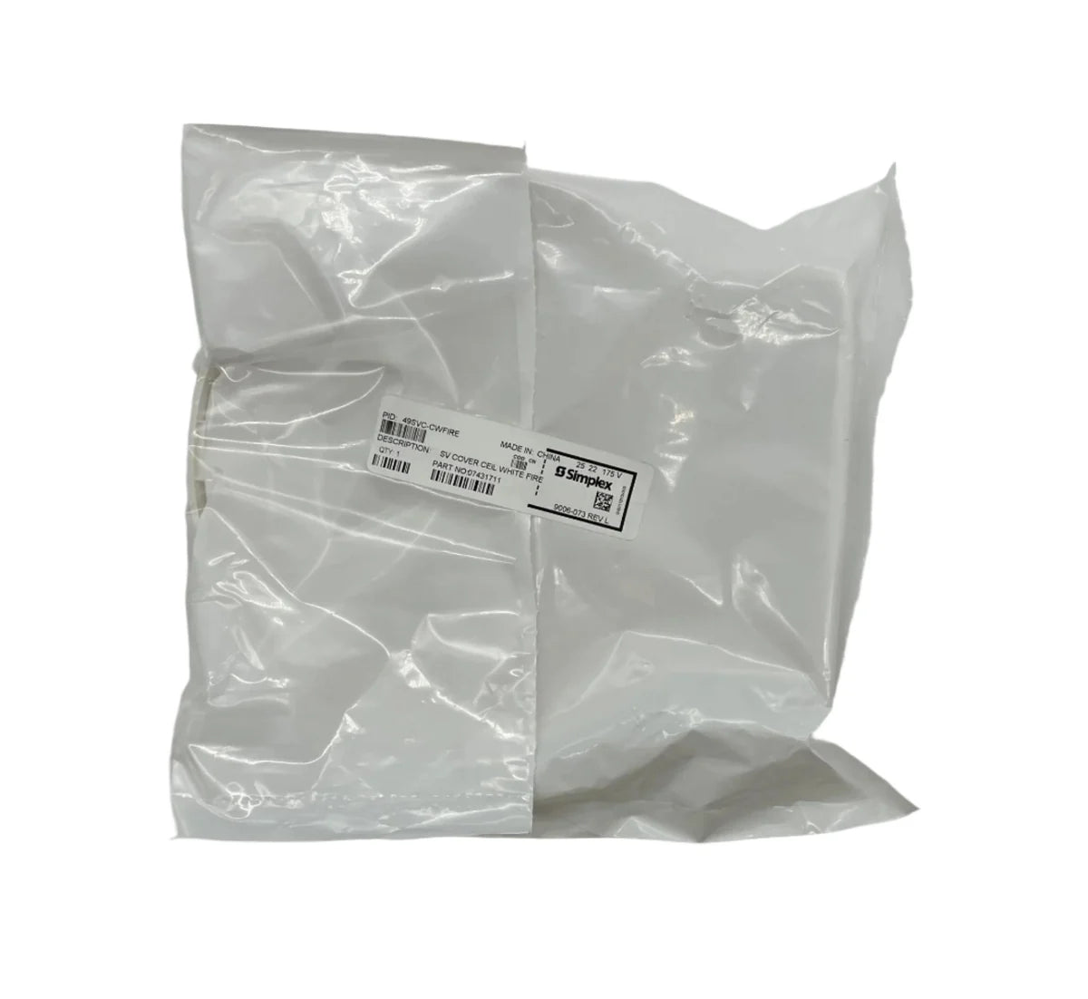 Simplex 49SVC-CWFIRE SV Cover Ceiling