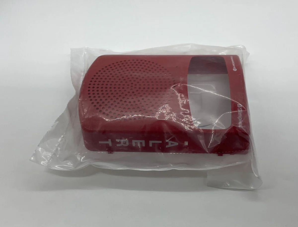 Simplex 49SVC-WRALT SV Cover, Wall Mount, Red, “ALERT”