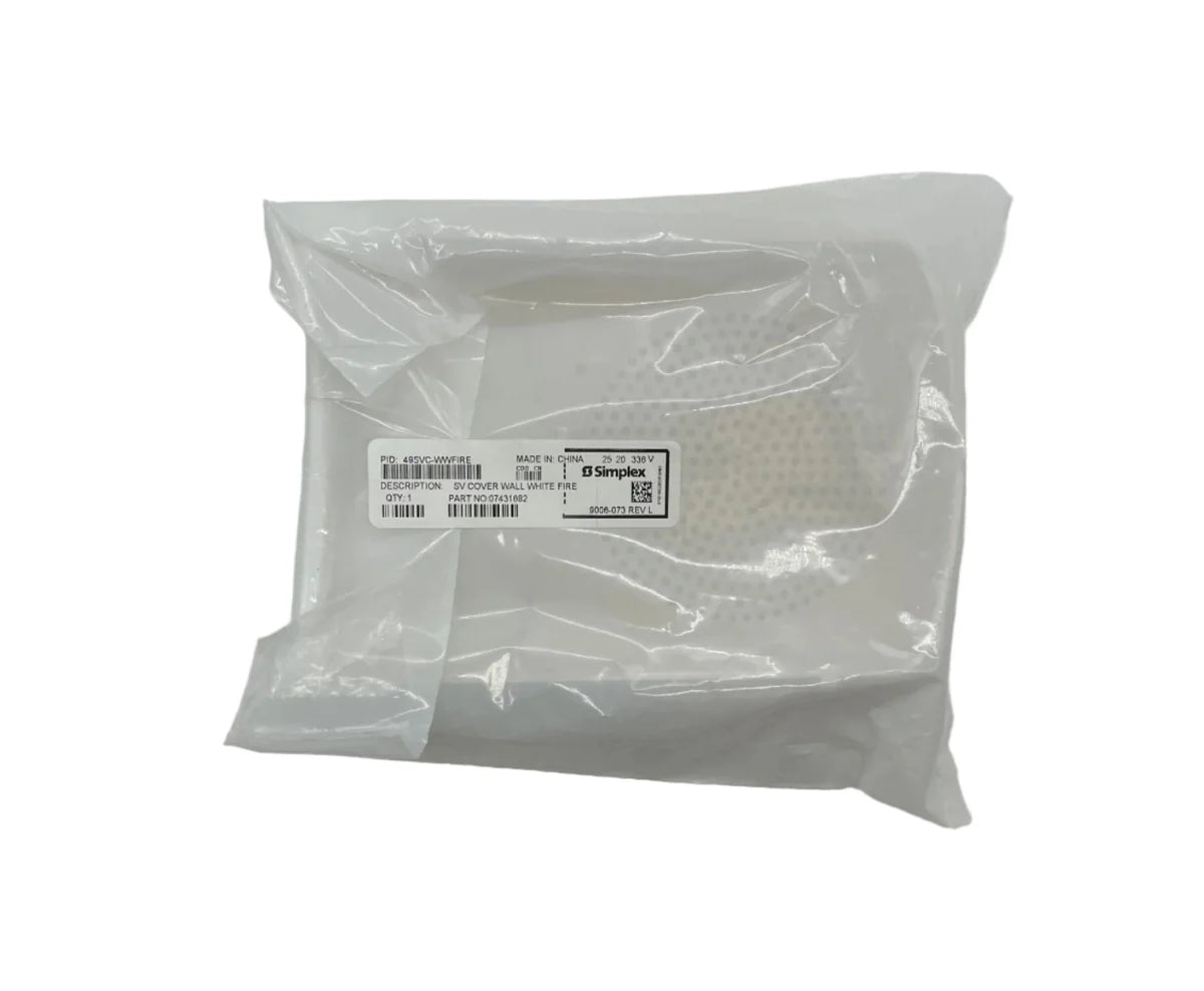 Simplex 49SVC-WWFIRE TrueAlert S/V Cover White