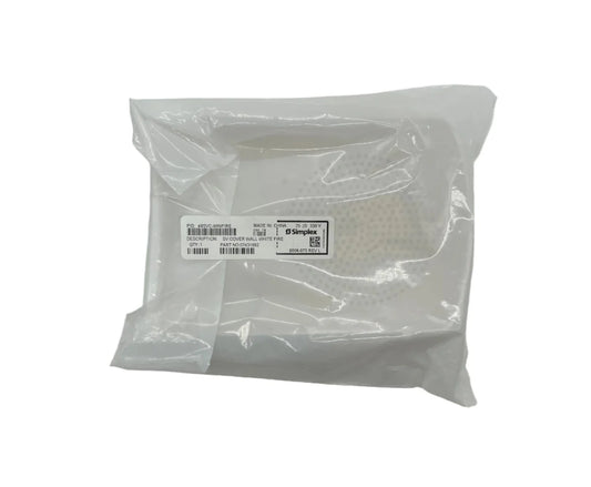 Simplex 49SVC-WWFIRE Cover, White, "FIRE"