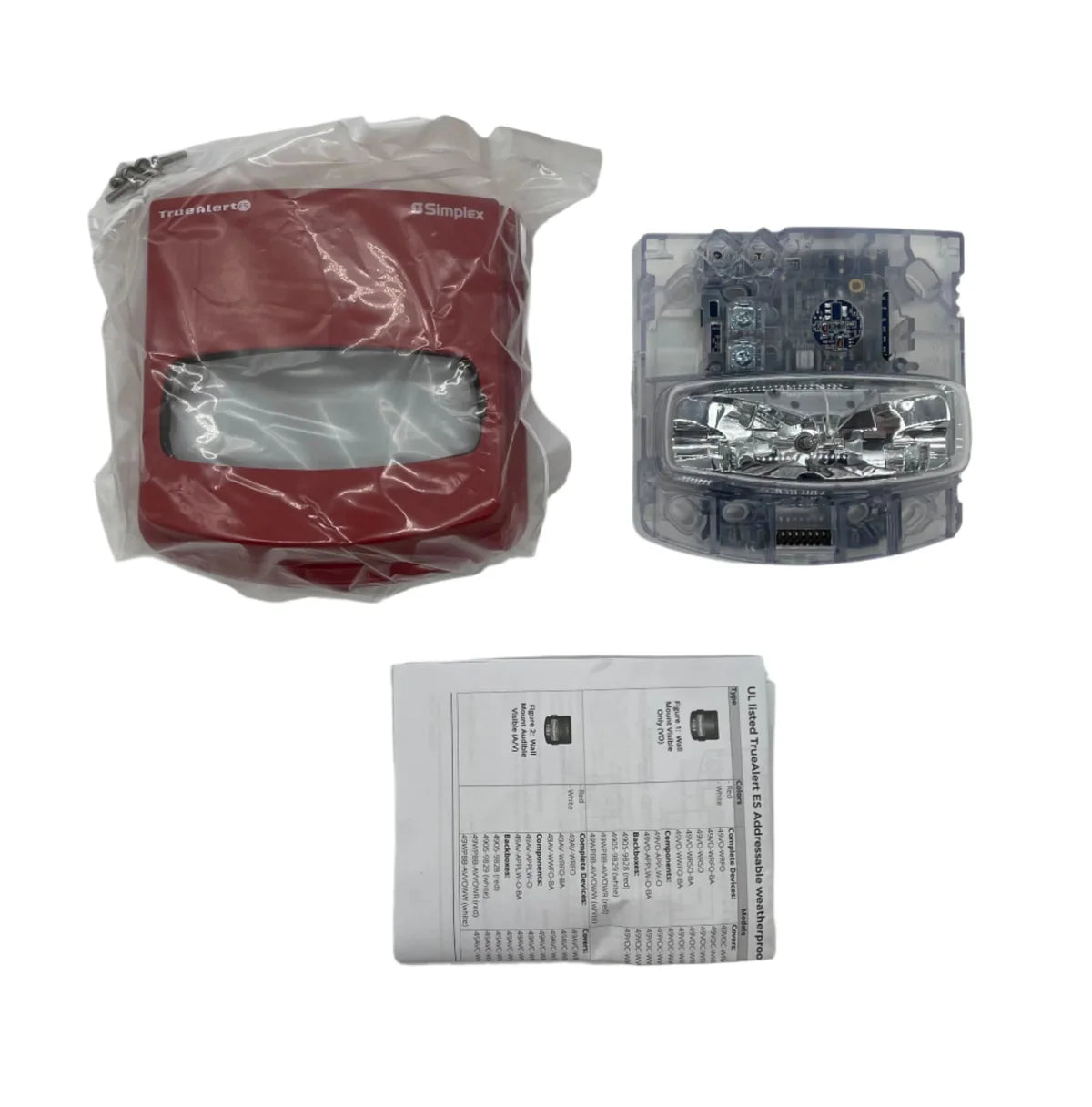 Simplex 49VO-WRSO VV Wall Red Logo